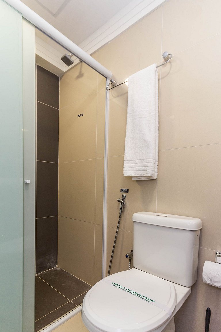Apê TOP c/ Vista em SBC | Piscina + A/C e Wi-Fi