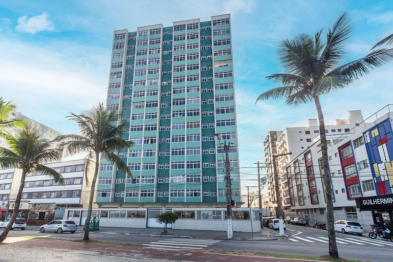 Apê Frente à Praia + Vista Mar + A/C + Wi-Fi | Praia da Guil