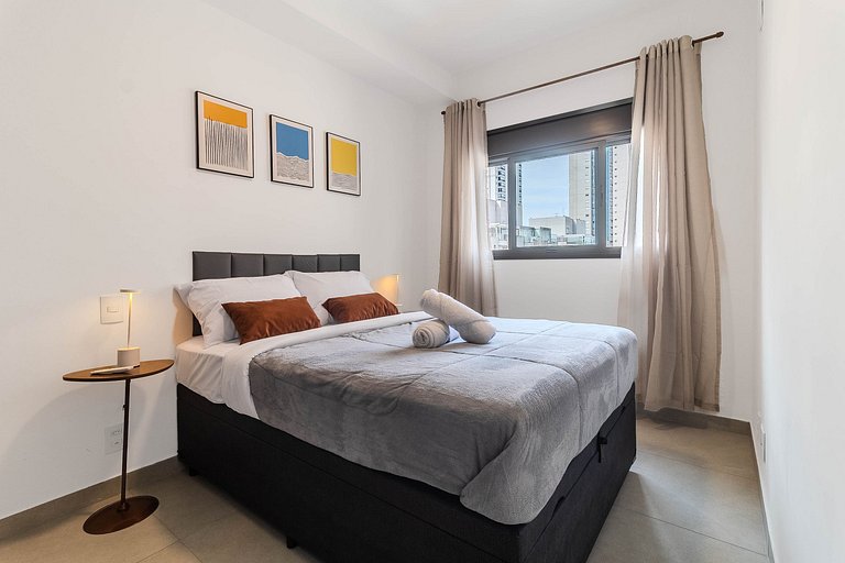 Apê c/ Wi-Fi | Bairro Residencial + Congonhas 4 km