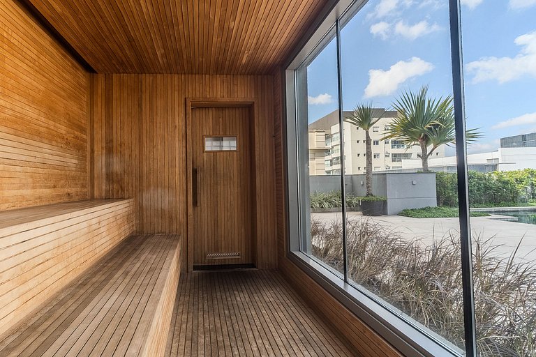 Studio c/ Piscina perto do Metrô e da Av. Paulista