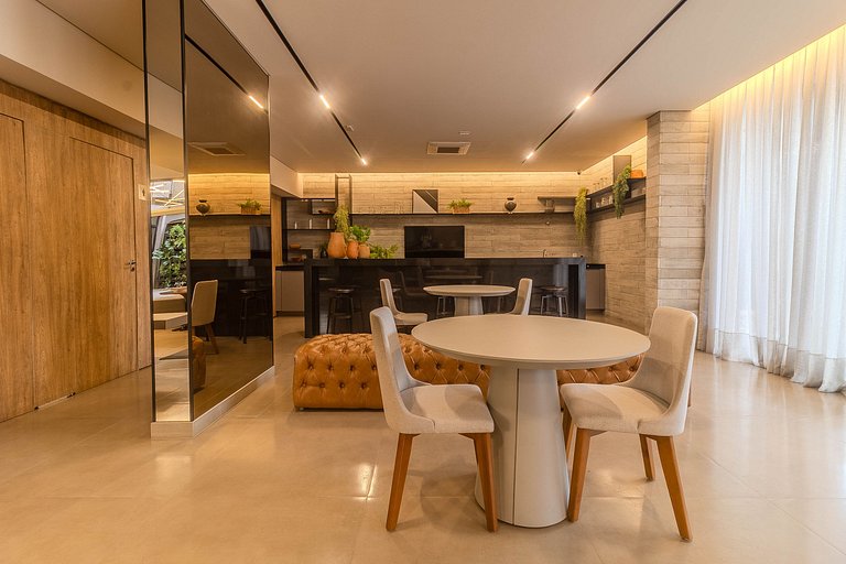 Studio c/ Piscina perto do Metrô e da Av. Paulista