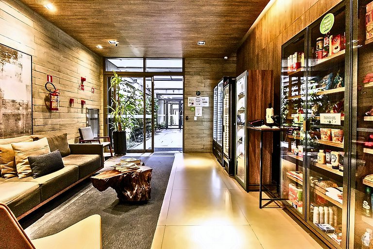 Studio c/ Piscina perto do Metrô e da Av. Paulista